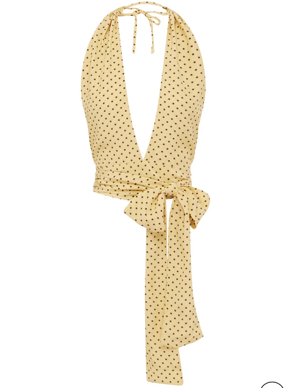With Jean Rendezvous top in Yellow polka dot - Picture 4 of 7